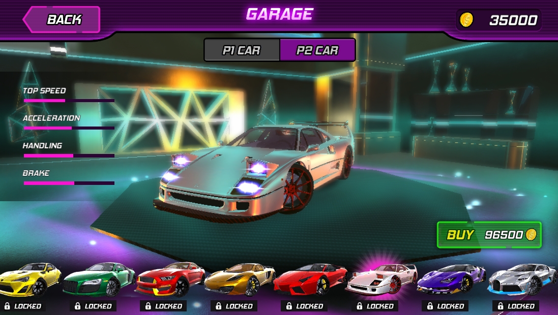 Night City Racing Gameplay Screenshot 3
